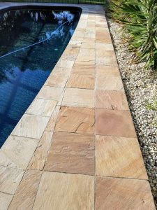 Sandstone pavers without algae and dirt geelong